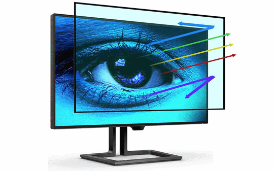 The protective effect of reflective TFT on eyes