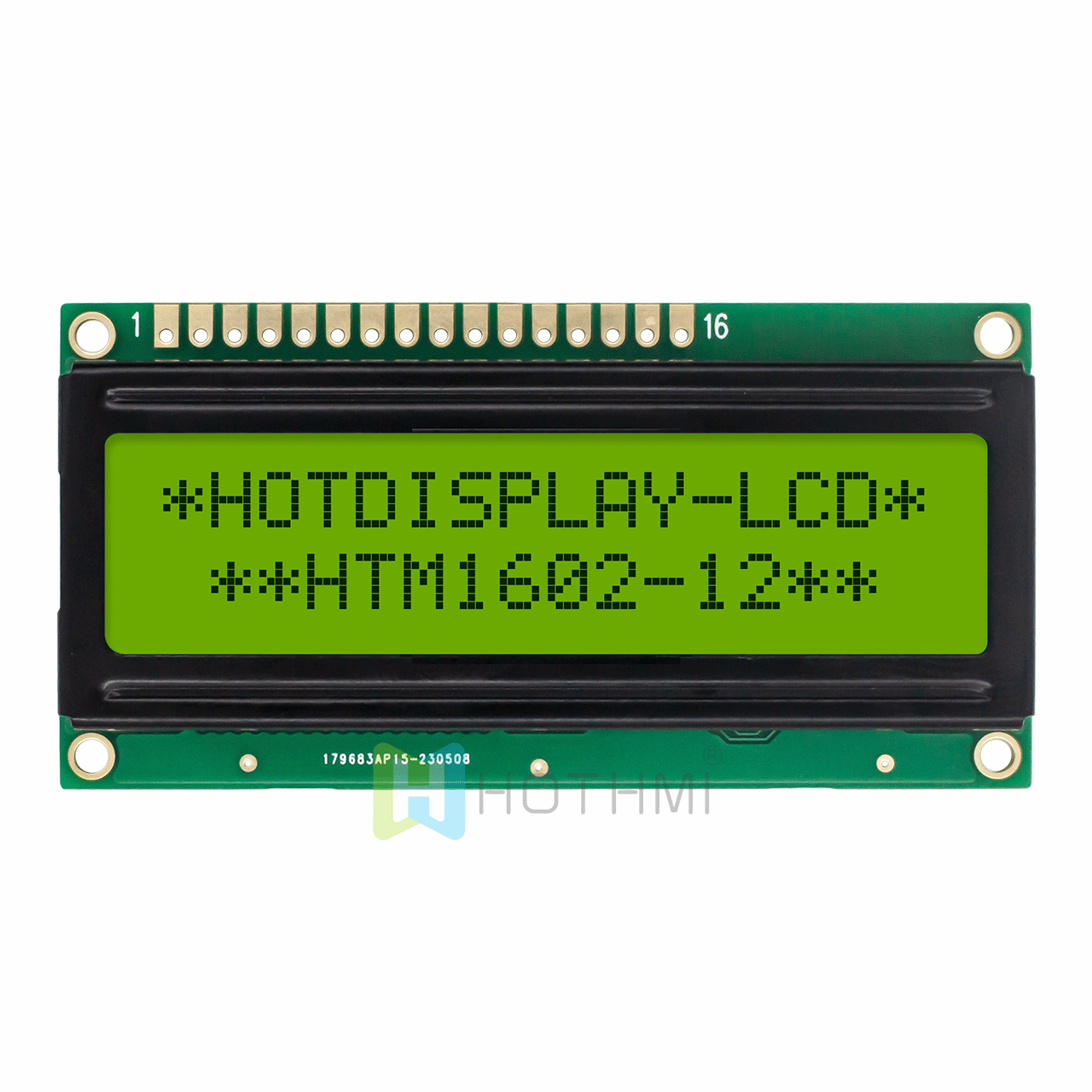 2X16 Character Yellow/Green Backlight LCD with STN+ Yellow/Green Display Arduino display