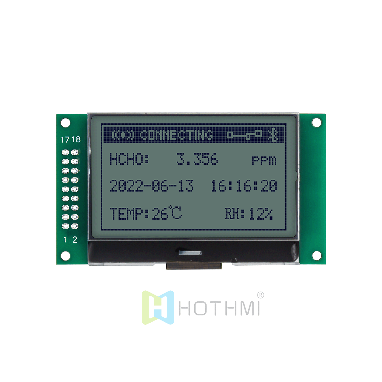 2.4-inch 132x64 LCD graphic module/13264 graphic module/ST7565R/parallel port/can be used with Arduino/Raspberry Pi