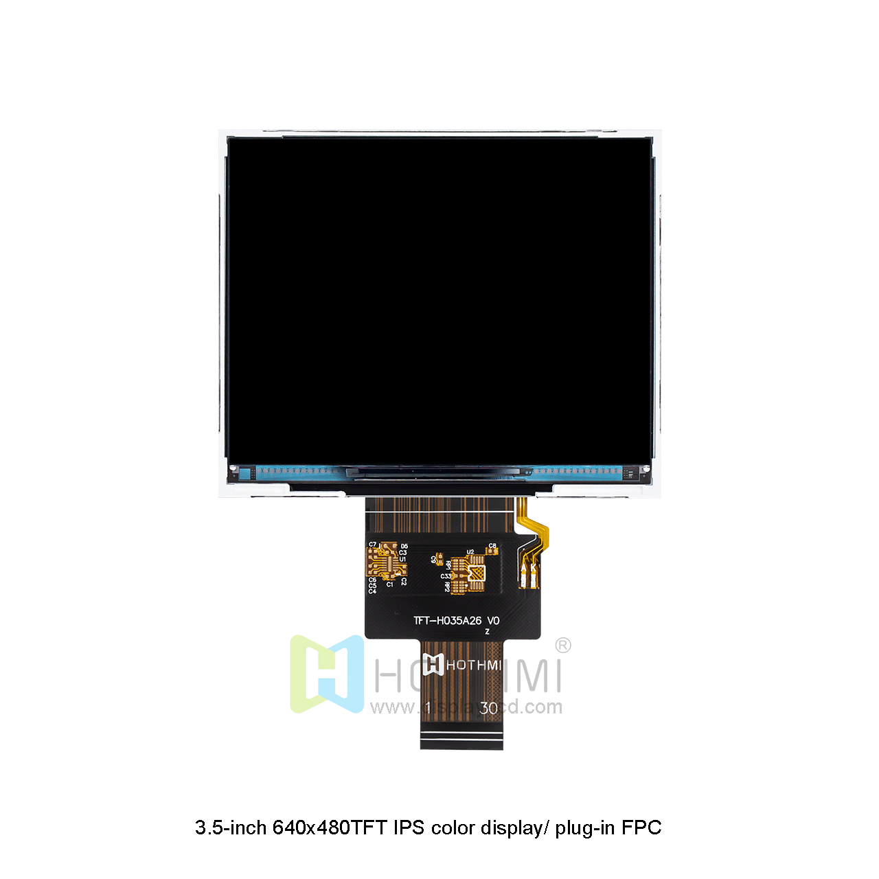 3.5-inch 640x480TFT color display / industrial IPS TFT LCD / LVDS interface / T.B.D controller / plug-in FPC/Linux/Industrial Control/RK