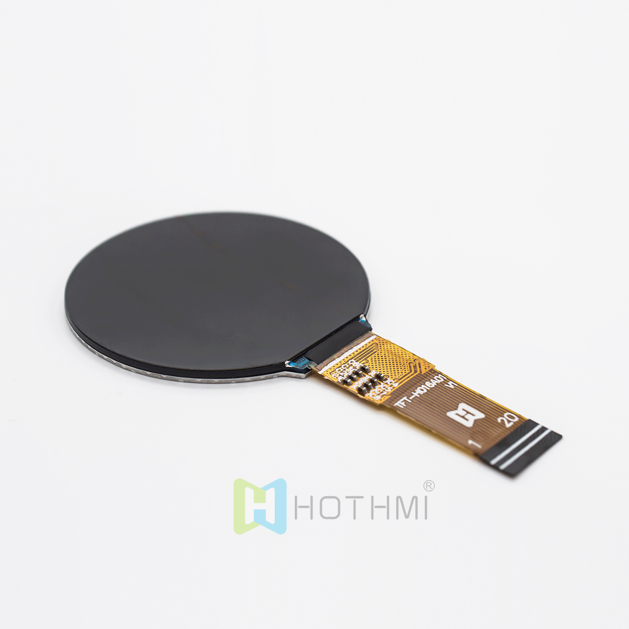 1.6 inch round TFT LCD display/MIPI interface/400x400 IPS full viewing angle/wide temperature/optional touch screen