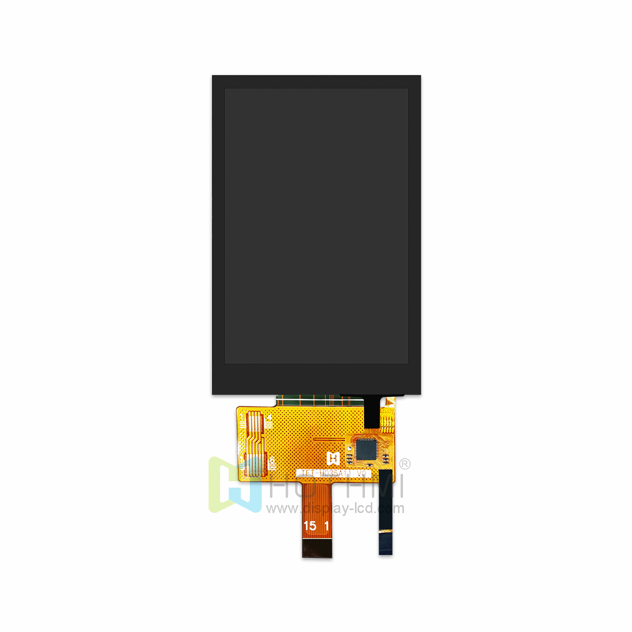 3.5-inch 320x480 IPS TFT Capacitive Touch LCD Display/Serial Interface/ST7272 Controller/Plug-in FPC/C8051/Arduino/STM32