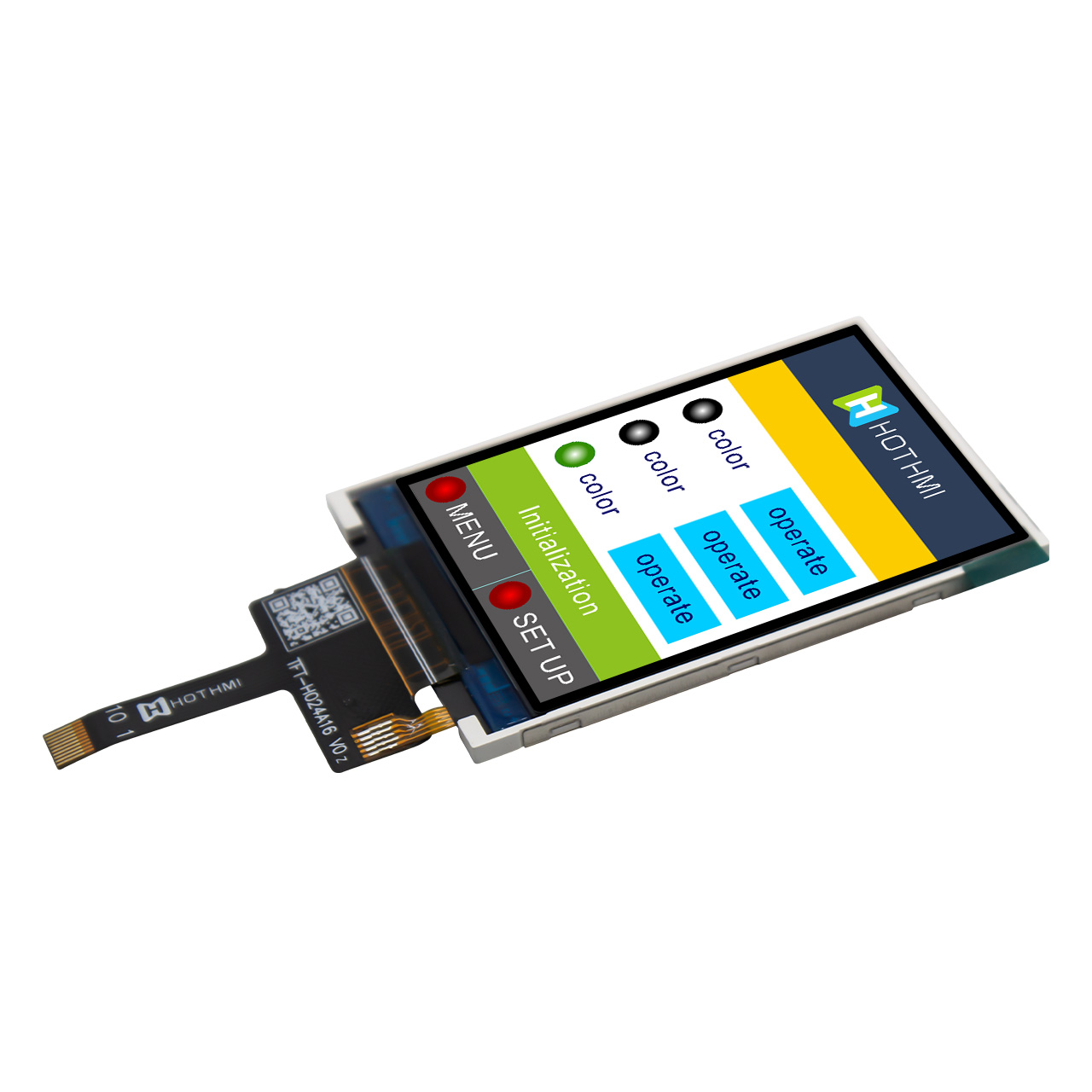 2.4 inch TFT IPS full viewing angle color LCD module 240x320 pixels ST7789 4-wire serial port SPI Arduino