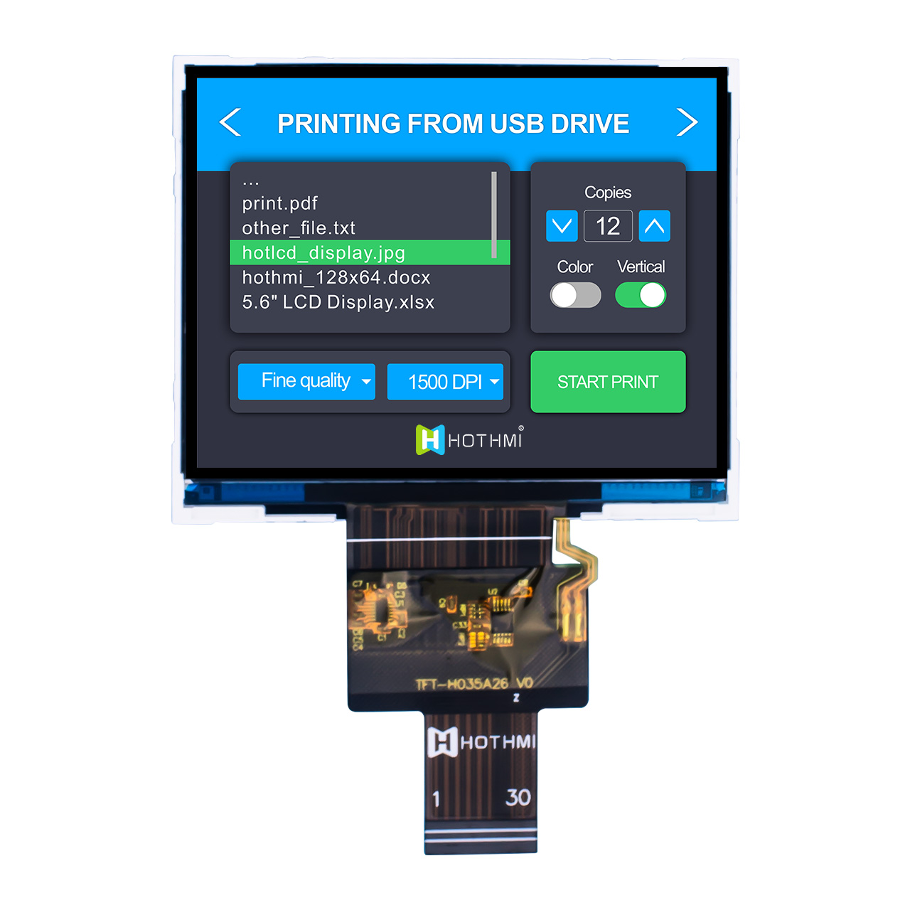 TFT LCD Display Panels