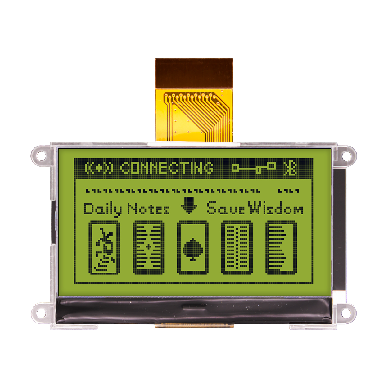 2.8 inch 128x64 Dot Matrix LCD Display with ST7565R Controller