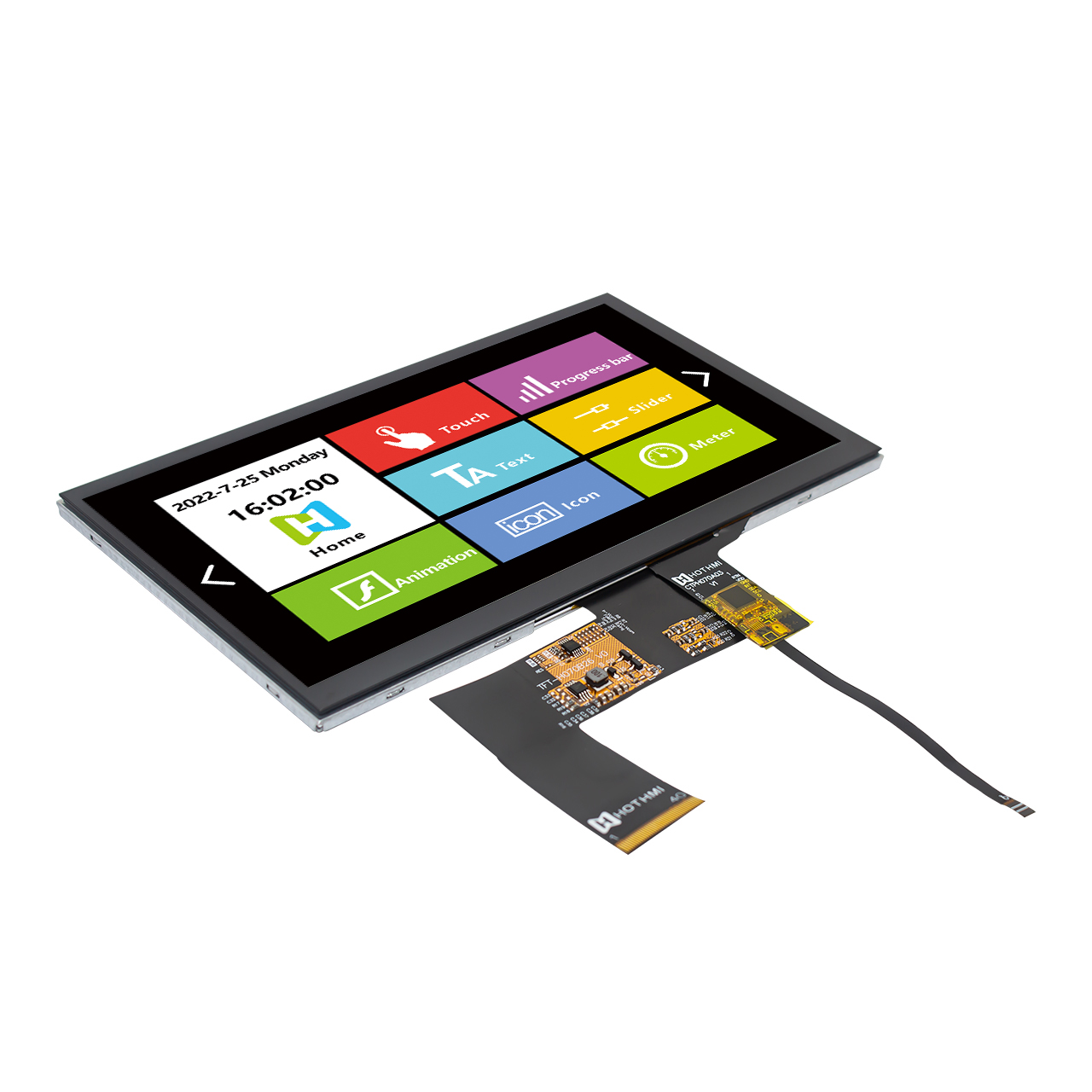 7.0 inch 1024x600 TFT Display with RGB Interface and JD9165 Controller