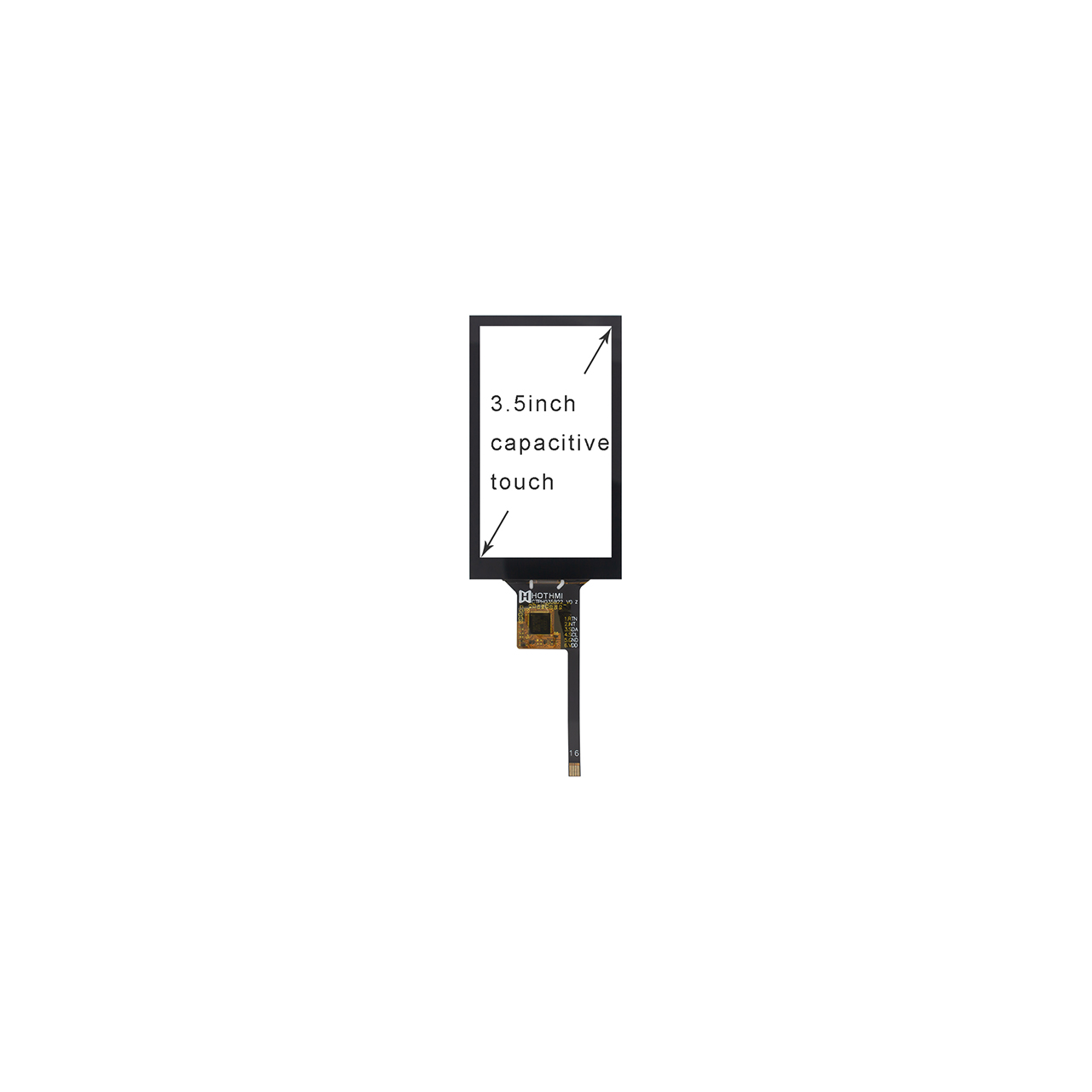 3.5" CTP With GT911 Controller I2C Interface